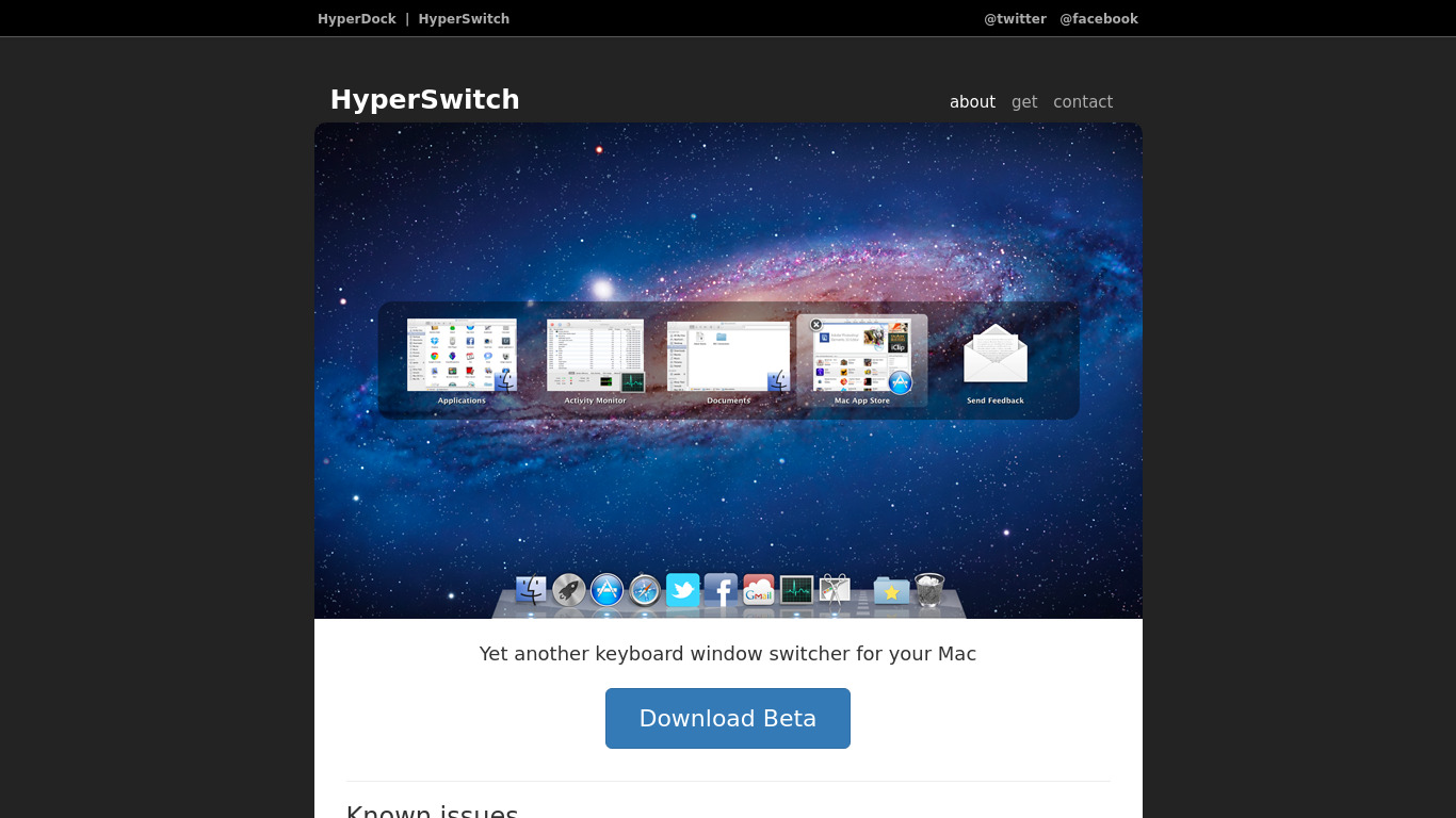 Hyperswitch Landing page