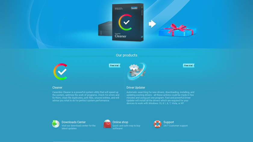 Driver Updater Landing Page