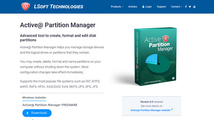 Active@ Partition Manager image