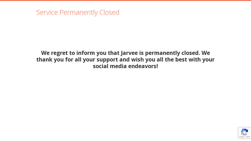 JARVEE Landing Page