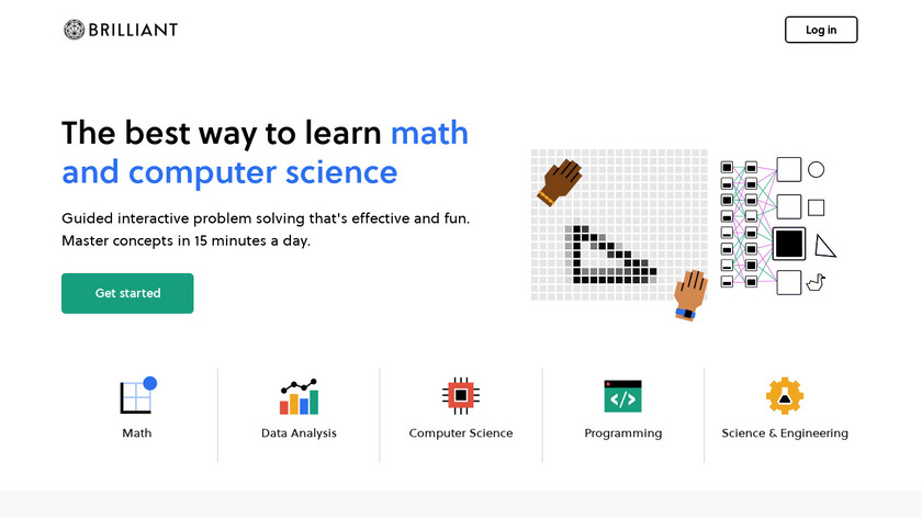 Brilliant.org Landing Page