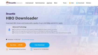 StreamFab HBO Downloader image