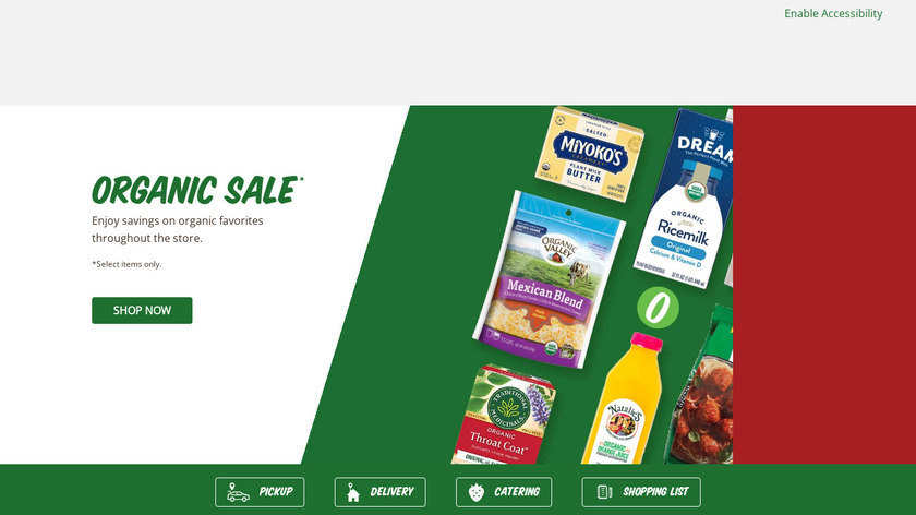 Sprouts Farmers Market Landing Page