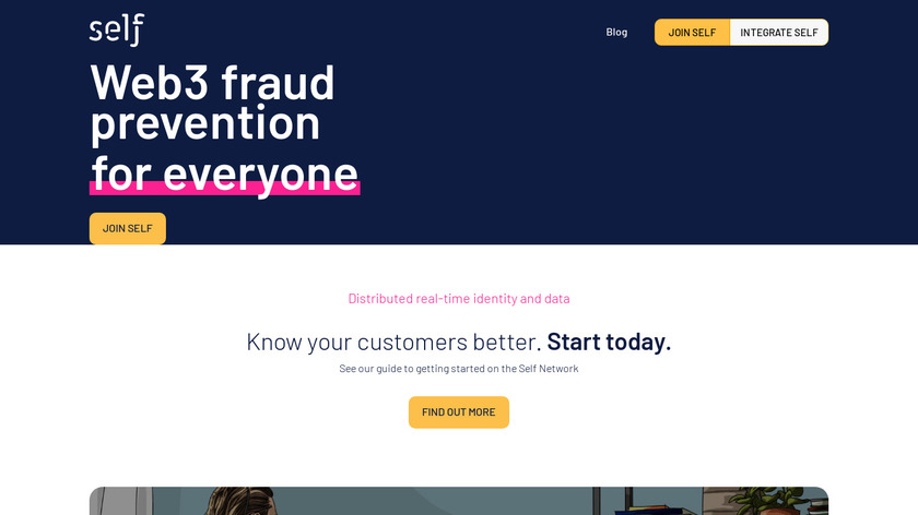 Self Landing Page