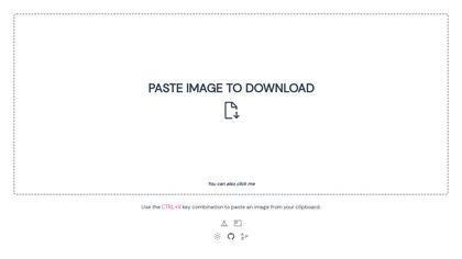 Paste Image to Download image