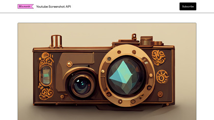 Youtube Screenshot API image