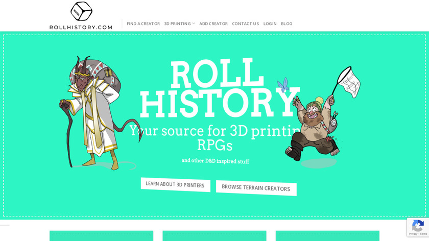 Roll History Landing Page