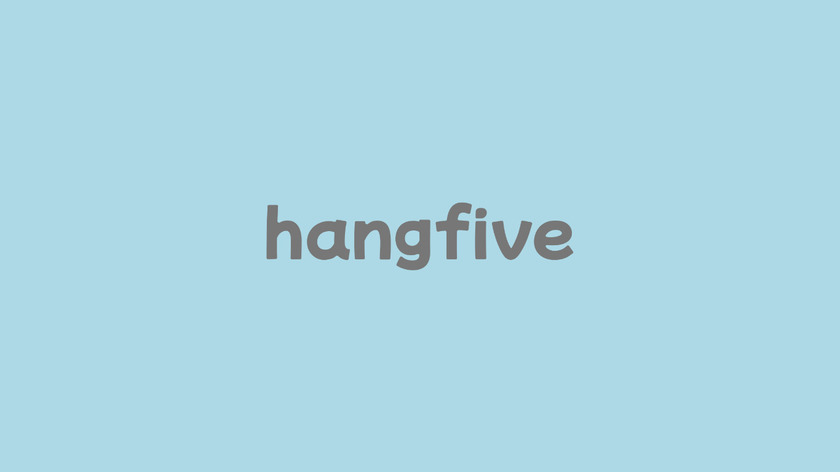 hangfive.co Landing Page