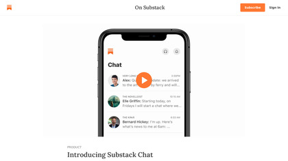 Substack Chat image