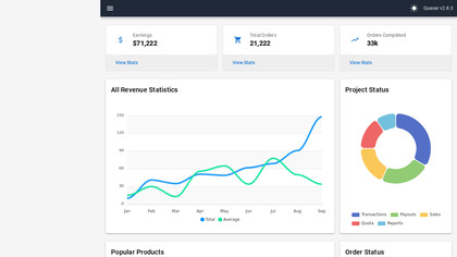 Quasar Admin Premium image