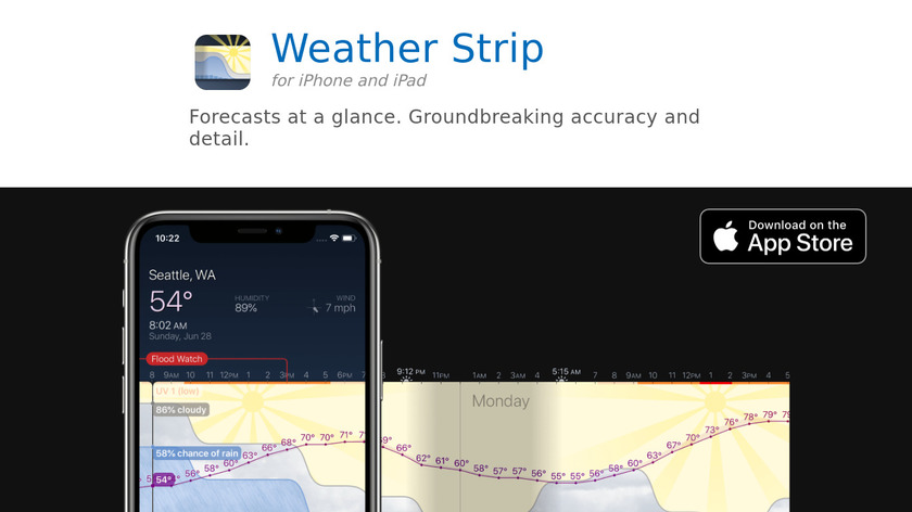 Weather Strip Landing Page