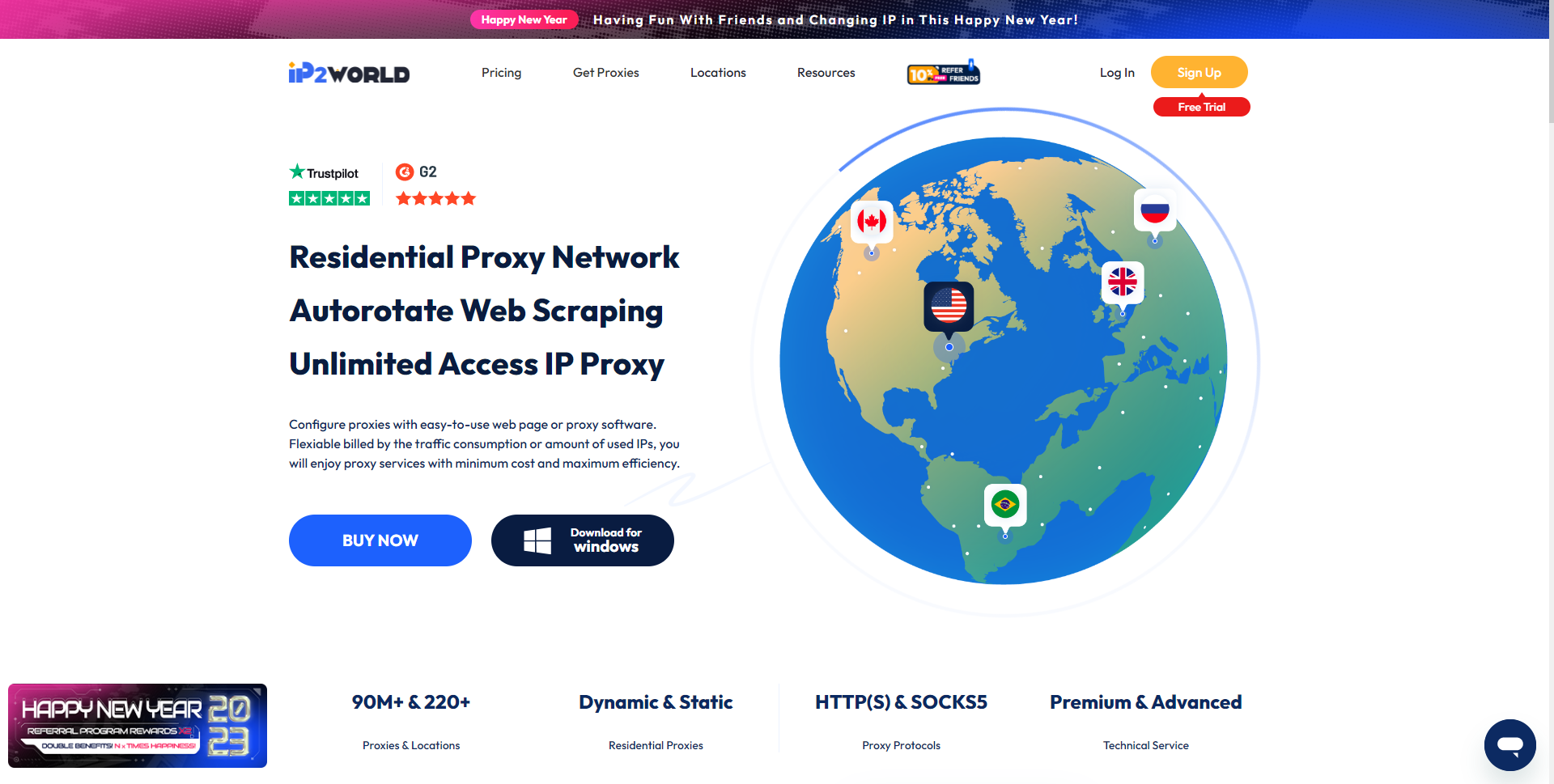 IP2World Landing page