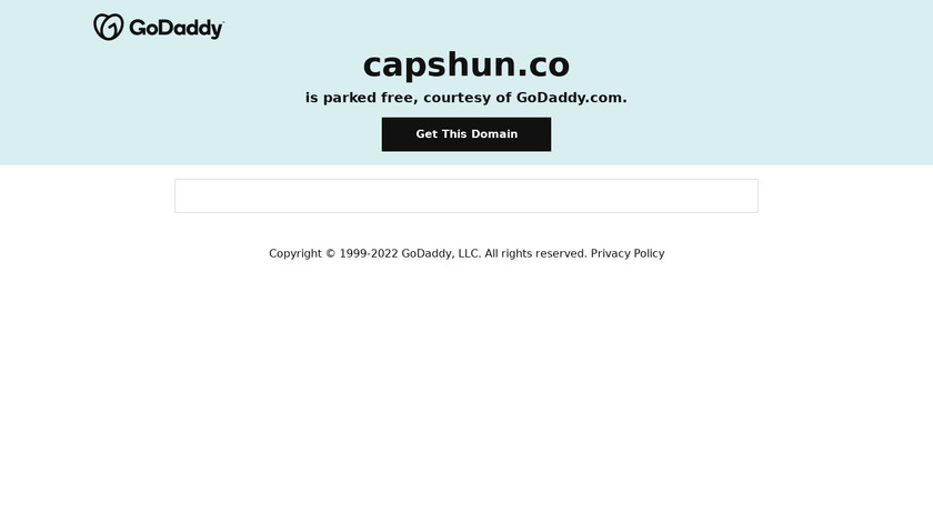 Capshun Landing Page