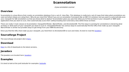 org.scannotation:scannotation Alternatives image