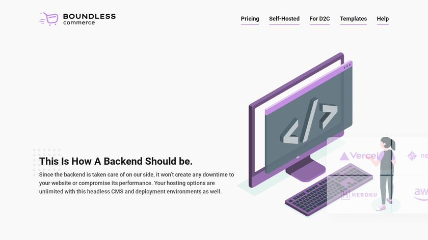 Boundless Commerce Landing Page
