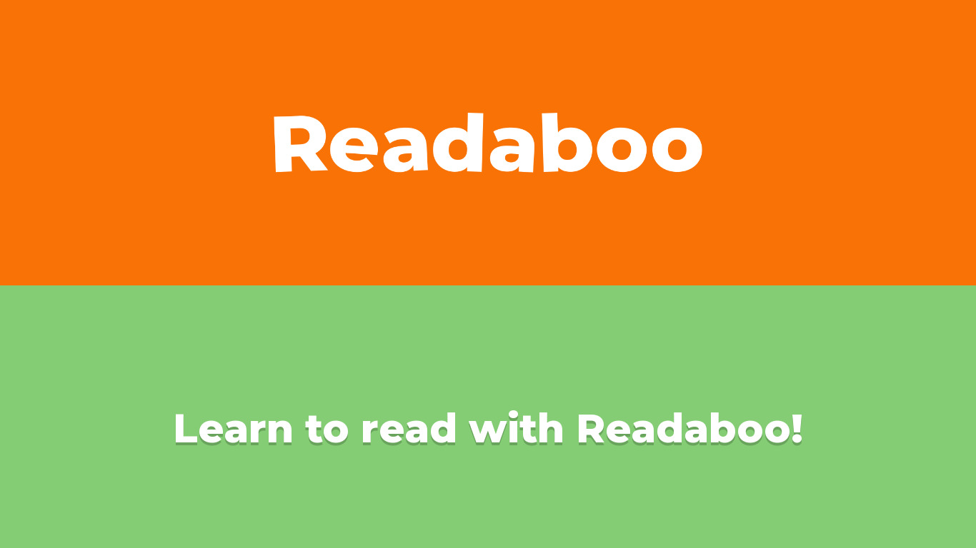 Readaboo Landing page