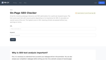 On-Page SEO Checker image
