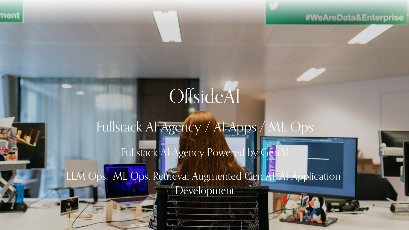 OffsideAI Teams as a Service Landing page