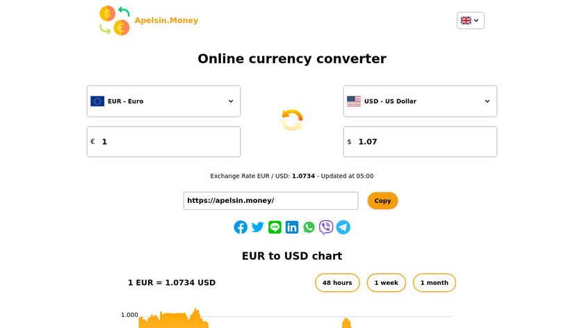 Apelsin.Money Landing Page