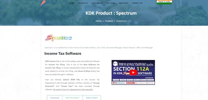 Spectrum by KDK Software image