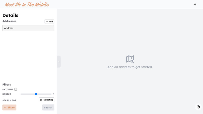 Meet Me In The Middle Landing Page
