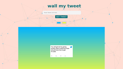 Wall My Tweet image