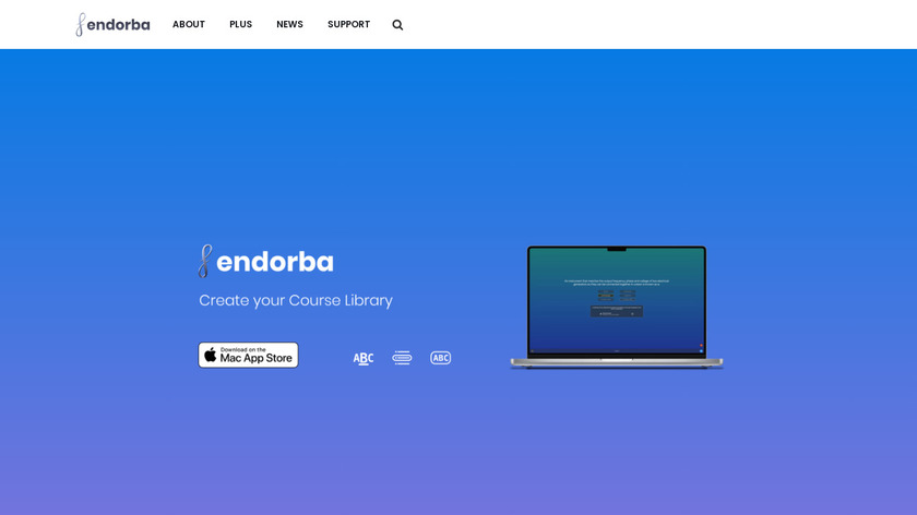 Endorba Landing Page