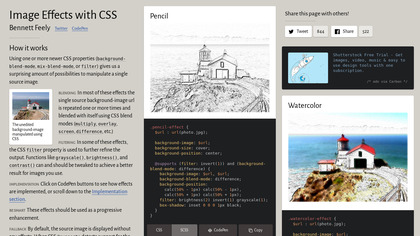 CSS Image Effects image