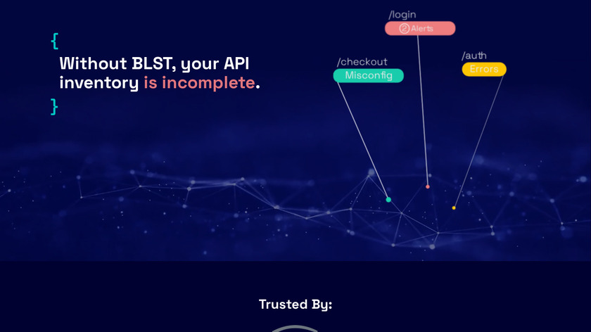 BLST Security Landing Page