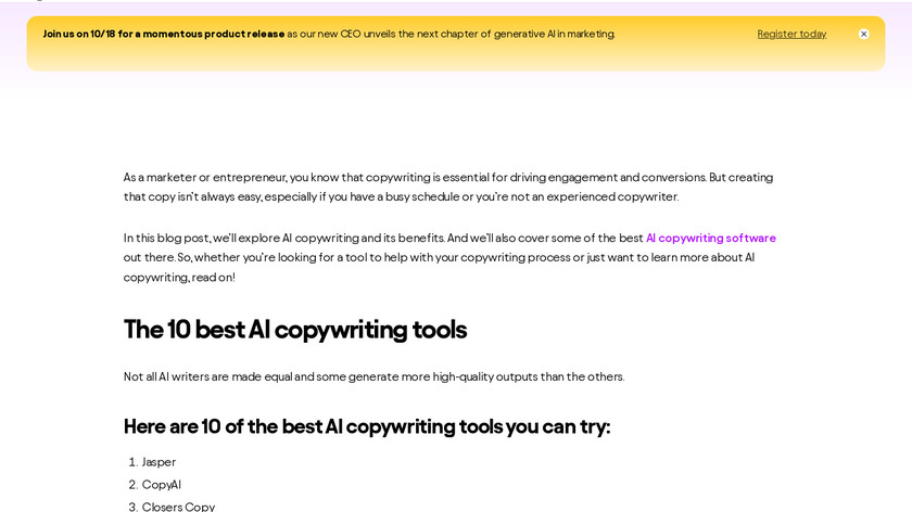 Website Copywriting Course (FREE) Landing Page