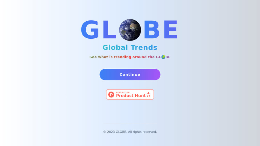 GLOBE Landing Page