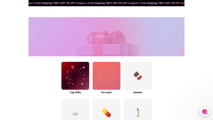 Zzan Landing Page
