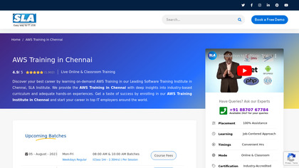 Aws training in Chennai image