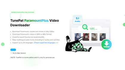 TunePat ParamountPlus Video Downloader image