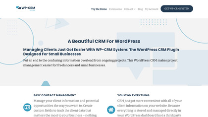 WP-CRM System image