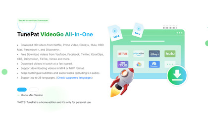 TunePat VideoGo All-In-One image