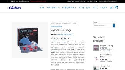 vigore 100 mg tablet online image
