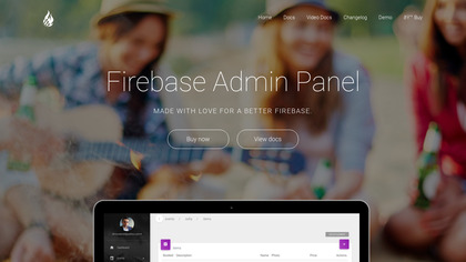 Firebase Admin Panel image