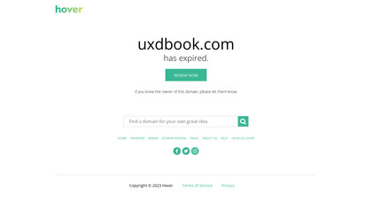 UXD Book image