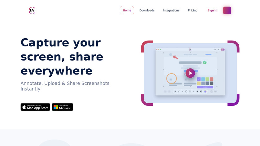 WebRemarks Landing Page