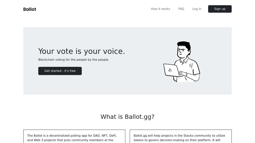 Ballot Landing Page