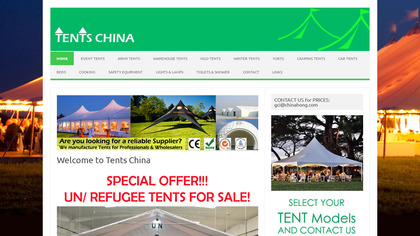 Tents Manufacturer in China image