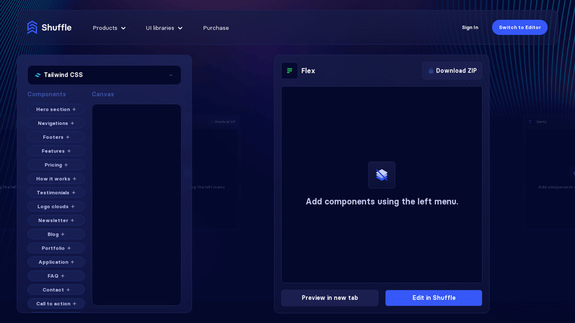 Alternatives Landing Page