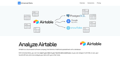 extract.universaldata.io Universal Data: Airtable screenshot