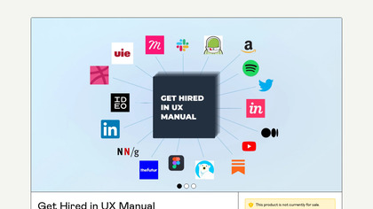 "Get Hired in UX" Manual image