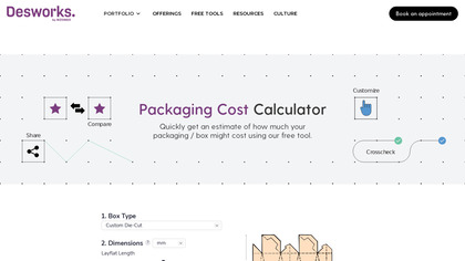 Packaging Cost Calculator image