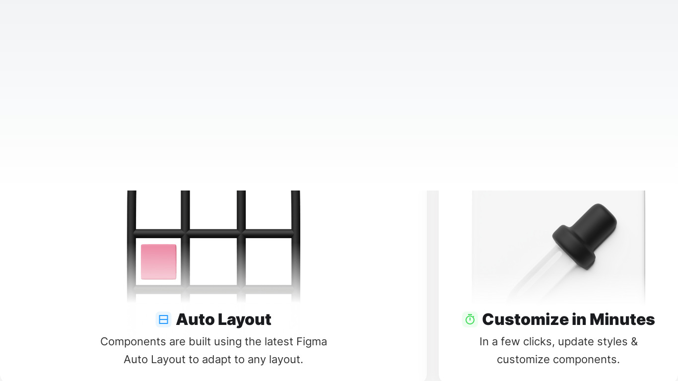 Standerd Figma UI Kit Landing page