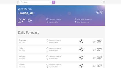 Weather.al image