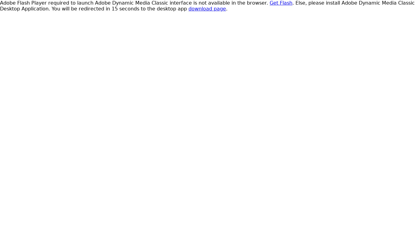 Adobe Scene Landing page
