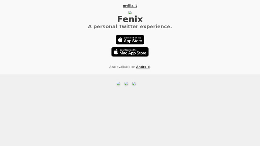 Fenix Landing Page